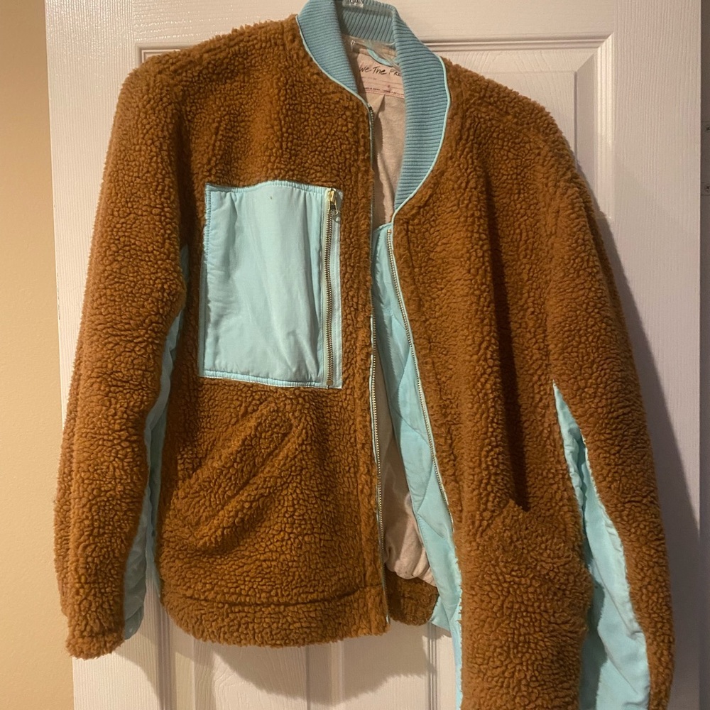 Free People teddy coat/jacket